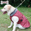 Hot Saling froid temps polaire doublé Sport chien Pet Gilet vêtements veste avec doublure réfléchissante et patte chien Pet manteau